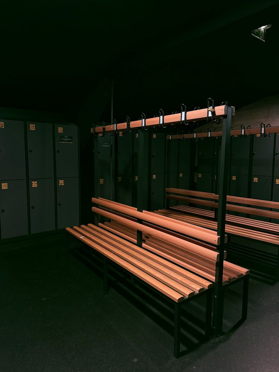 Technical equipment storage room with camera gear cases